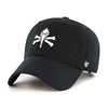 Myrtle Beach Pelicans 47 Brand Black Pirate Clean Up Adjustable Cap