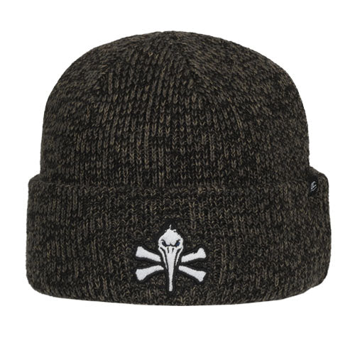 Myrtle Beach Pelicans Outdoor Cap Black Pirate Knit Cap