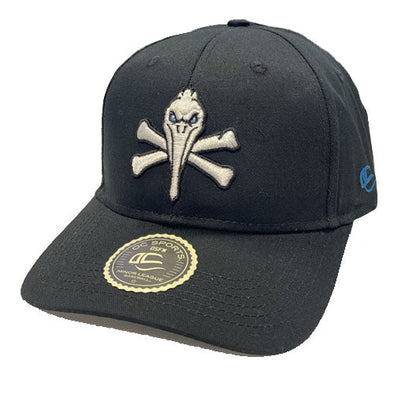 Myrtle Beach Pelicans Outdoor Cap Black Pirate Replica Cap