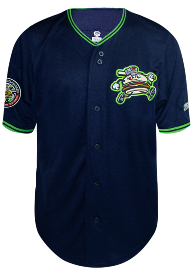 Youth Stitched Navy Jersey