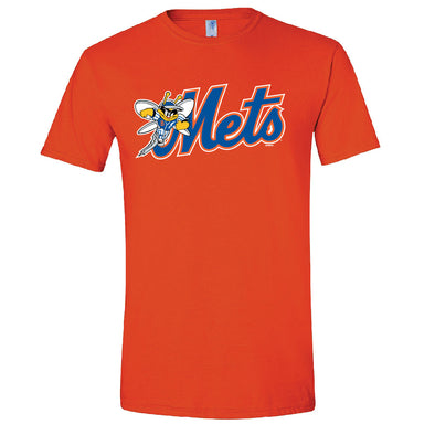 BRP New!  Adult B-Mets 100% Cotton Orange T-Shirt by Bimm Ridder