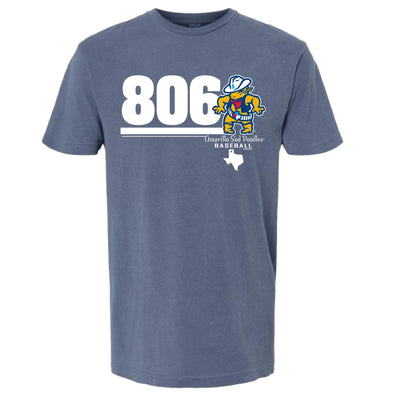 Amarillo Sod Poodles Blue Jean Area Code Bonds Tee
