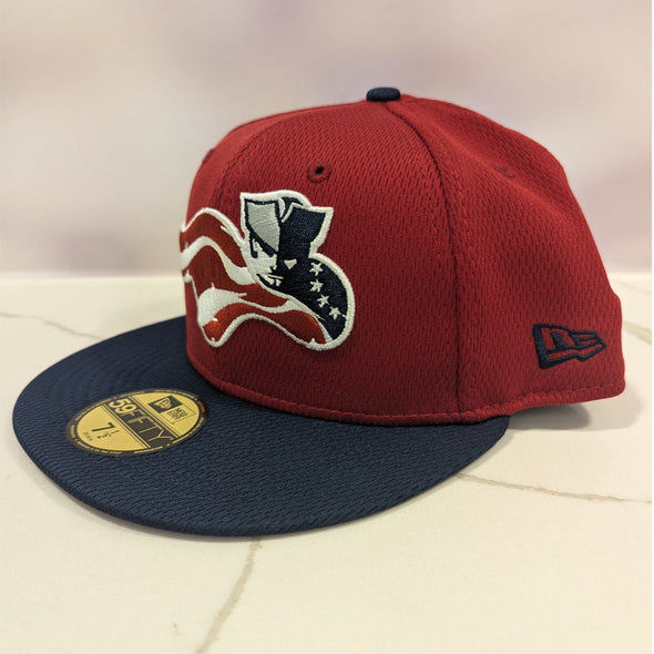 Somerset Patriots 59FIFTY Performance Tech Mesh Retail Replica Alternate Cap