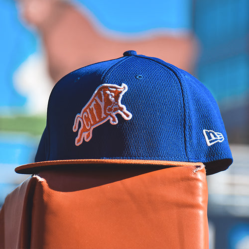 Durham Bulls 2022 New Diamond Era 5950 Bull City Cap