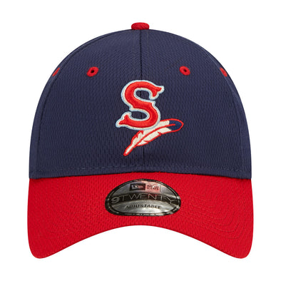 Spokane Indians BP Navy Adj Cap