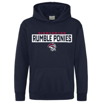 BRP Youth Rumble Ponies Navy Hoodie