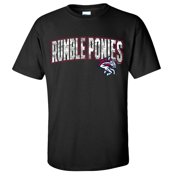 Binghamton Rumble Ponies Armed Forces Day Adult Revolver Tee