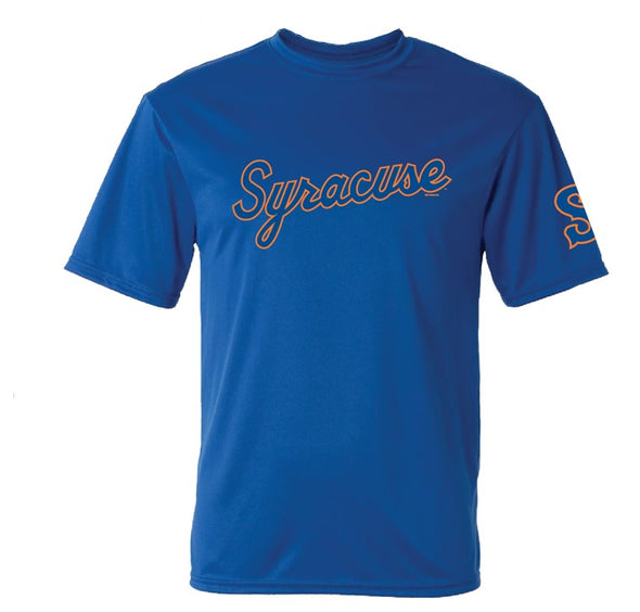 Syracuse Mets Bimm Ridder Royal Perf. Tee