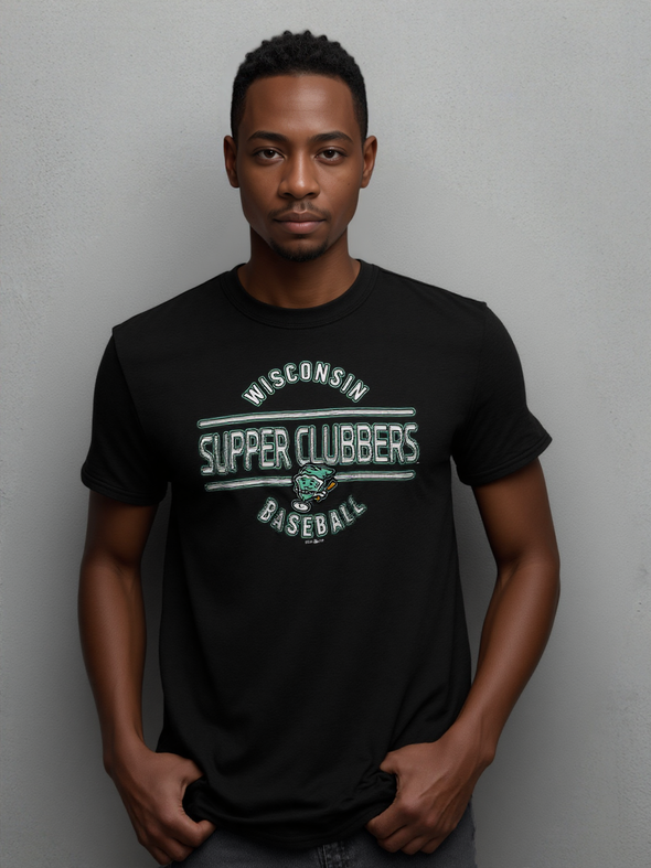 Wisconsin Super Clubbers Grasshopper Green Neon T-Shirt *NEW*