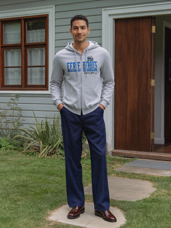 Eerie Wearies Sport Grey Full-Zip Hoodie *PRE-ORDER* (EXPECTED TO ARRIVE IN A FEW WEEKS)