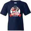 Beloit Sky Carp Youth Navy Poopsie T-Shirt