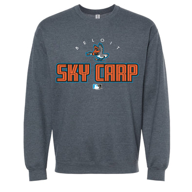 Beloit Sky Carp Dark Heather Softstyle Forte Crewneck