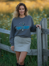 Beloit Sky Carp Dark Heather Softstyle Crewneck Sweatshirt *NEW*