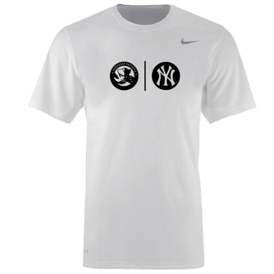 Somerset Patriots Mens Nike Legends Medallion Logo Lock ICON Performance Tee