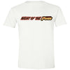 BRP NEW! Adult Night of the Grumble Pugs White Double-Sided Theme Night White T-Shirt