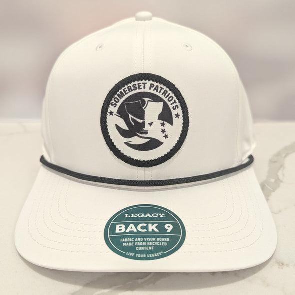 Somerset Patriots L2 Back9 Lightweight Performance Adjustable Golf Snap Back Cap