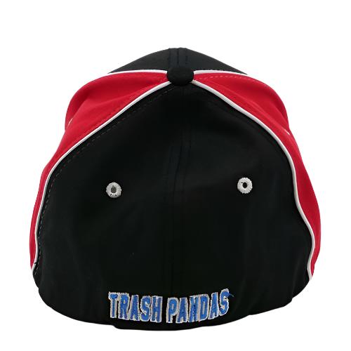Youth Flex-Fit Stines Black/Red Primary Cap