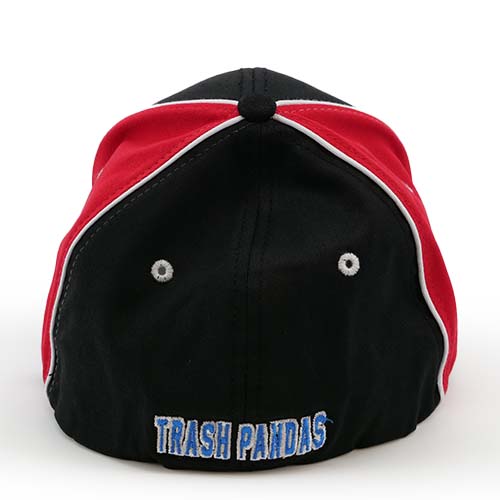 Youth Flex-Fit Stines Black/Red Primary Cap