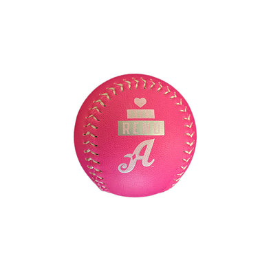 Pink Heart Reno Aces Baseball