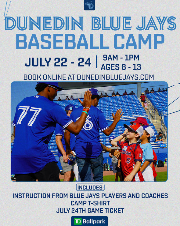 Dunedin Blue Jays 2025 Baseball Camp