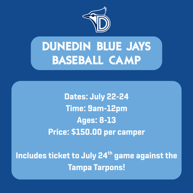 Dunedin Blue Jays 2025 Baseball Camp