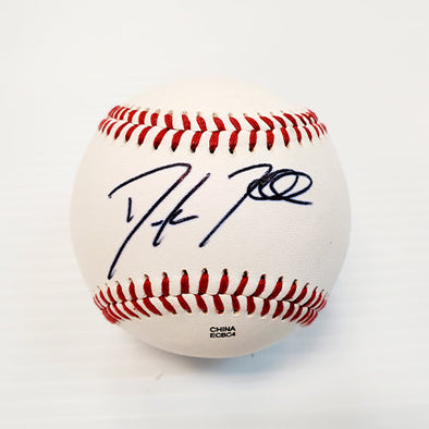 Derek Hill Autographed Baseball