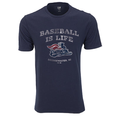 Somerset Patriots Baseball Is Life Vintage Tee