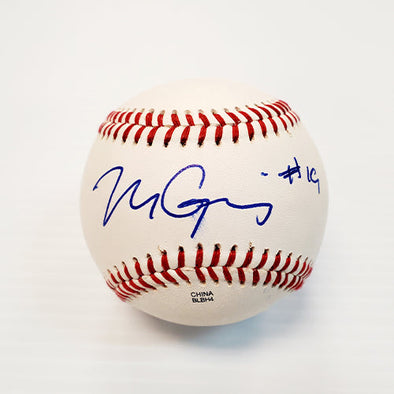 Matt Manning Autographed Baseball