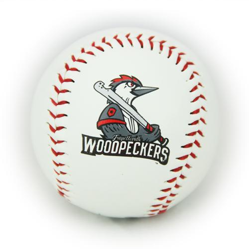 Fayetteville Woodpeckers Rawlings Primary Logo Baseball