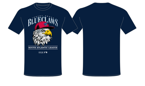 Jersey Shore BlueClaws Baseballism Eagle T-Shirt