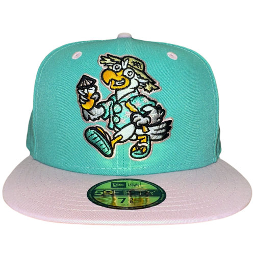 Biloxi Beach Chickens 59FIFTY Fitted Cap (Two Tone)