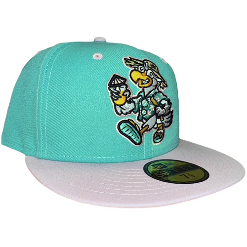 Biloxi Beach Chickens 59FIFTY Fitted Cap (Two Tone)