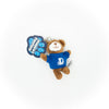 Durham Bulls Mascot Factory Plush Keychain