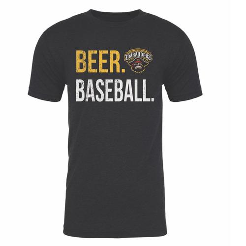 Bradenton Marauders Ladies Beer Baseball Tee