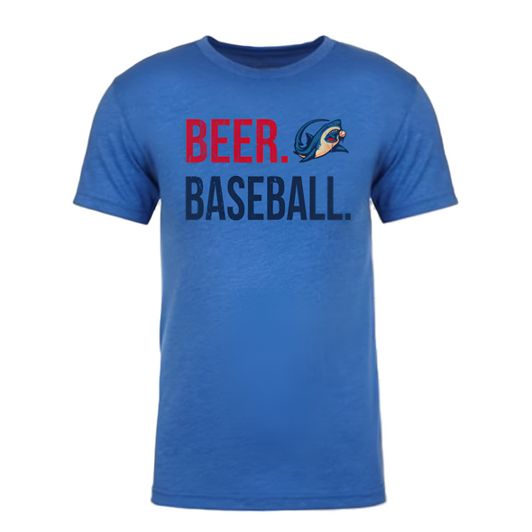 Clearwater Threshers 108 Stitches Beer Baseball Tee