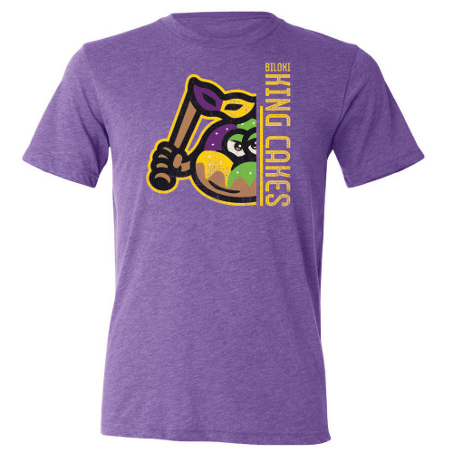 Biloxi King Cakes Split Screen Tee (Primary/Alternate)