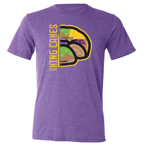 Biloxi King Cakes Split Screen Tee (Primary/Alternate)