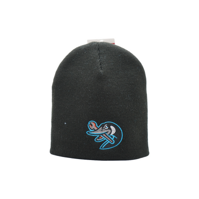 Beloit Sky Carp Black Wrench Winter Hat