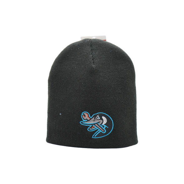 Beloit Sky Carp Black Wrench Winter Hat
