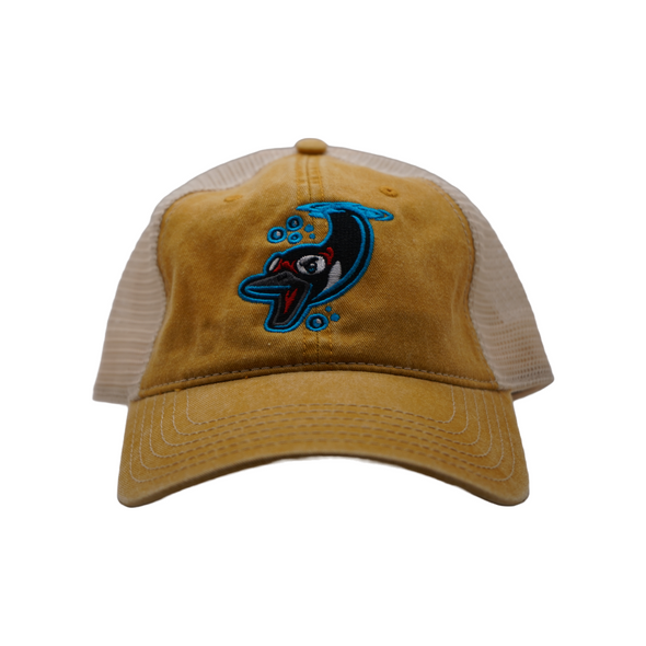 Beloit Sky Carp Road Stone Trucker Hat