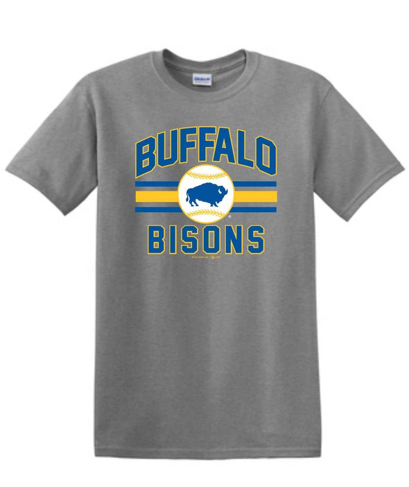 Buffalo Bisons Hockey Night Grey Tee