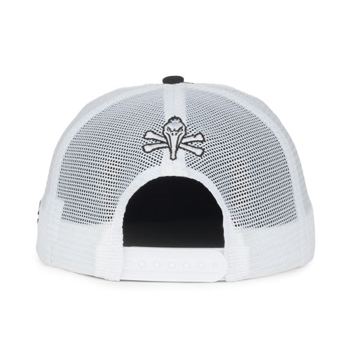 Myrtle Beach Pelicans Outdoor Cap Black Pirate Boomer Snapback Cap