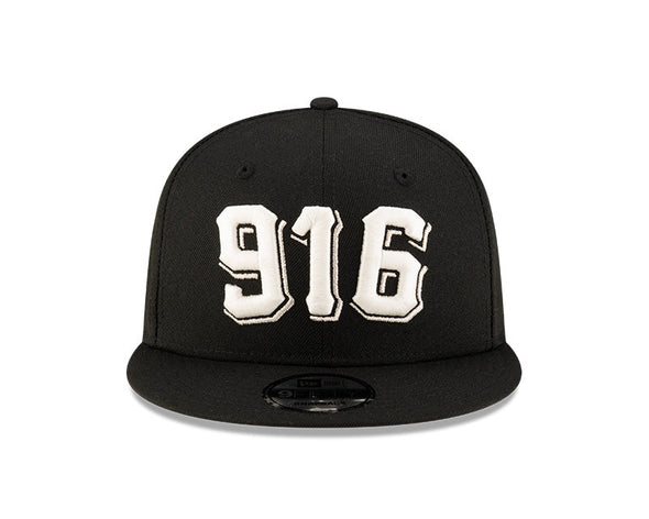 BLACK GLOW IN THE DARK SNAPBACK HAT, SACRAMENTO RIVER CATS