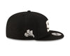 BLACK GLOW IN THE DARK SNAPBACK HAT, SACRAMENTO RIVER CATS