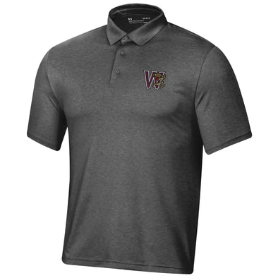 Black Heather UA Playoff 3.0 Polo