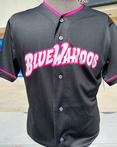 Pensacola Blue Wahoos Black Jersey