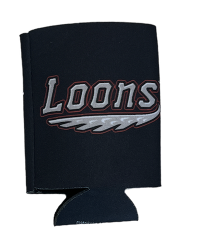 Great Lakes Loons Black Koozie