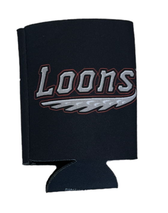 Great Lakes Loons Black Koozie