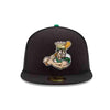 Clinton LumberKings New Era 59Fifty Fitted - Black Louie Fitted Cap