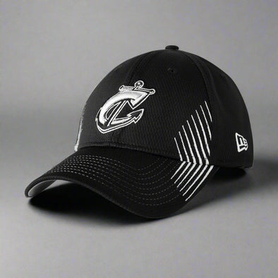 Columbus Clippers New Era Black Active Flex Fit